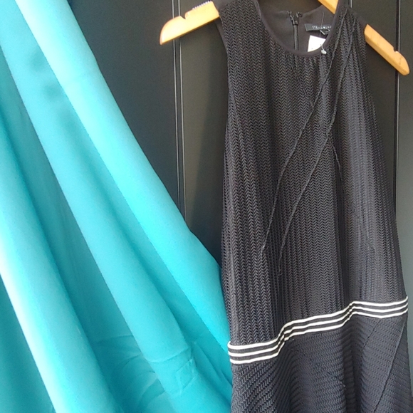 Stella & Jamie Sleeveless Mesh Maxi - Picture 3 of 6